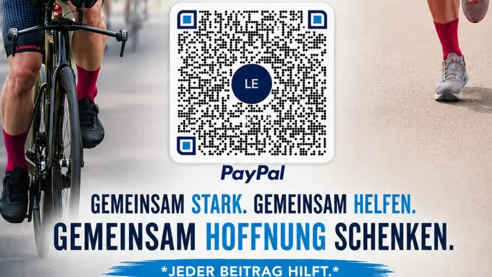 Unter dem QR Code kann man sich mit einer Spende an seinen Projekten beteiligen. Unter dem QR Code kann man sich mit einer Spende an seinen Projekten beteiligen.