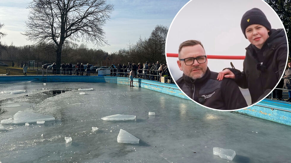 Marcel Deeg (li.) und sein Schülerpraktikant Willy Ansel