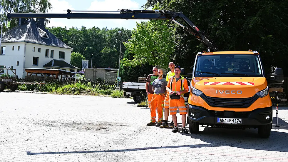 Das neue Fahrzeug ist für viele Aufgaben gerüstet.