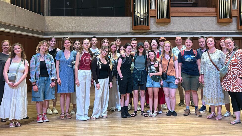 Die Zwickauer besuchten die Butler School of Music