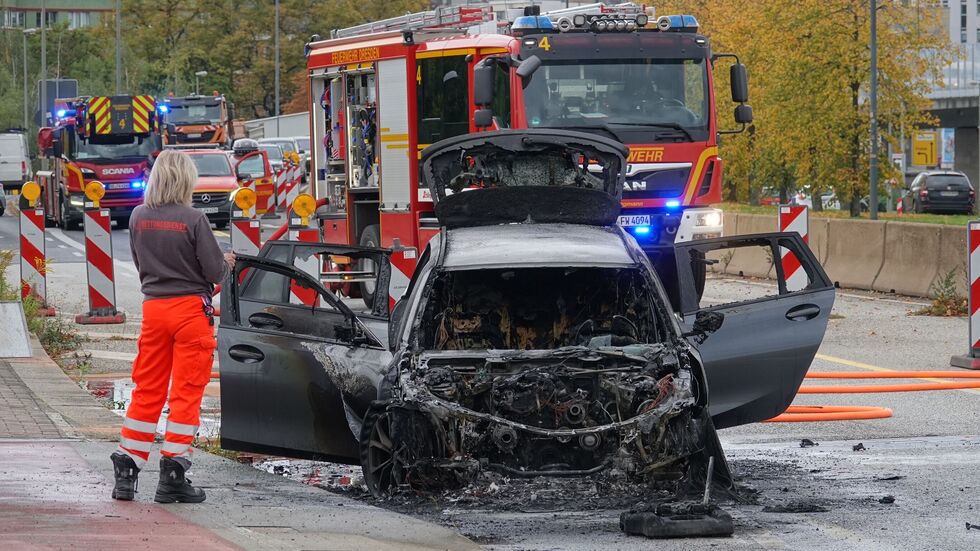 Die Feuerwehr war schnell vor Ort. Die Feuerwehr war schnell vor Ort.