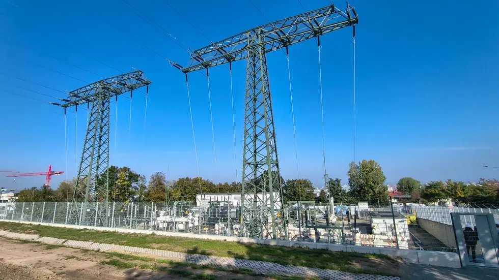 Das Umspannwerk an der Bergstraße wurde verstärkt und modernisiert Das Umspannwerk an der Bergstraße wurde verstärkt und modernisiert