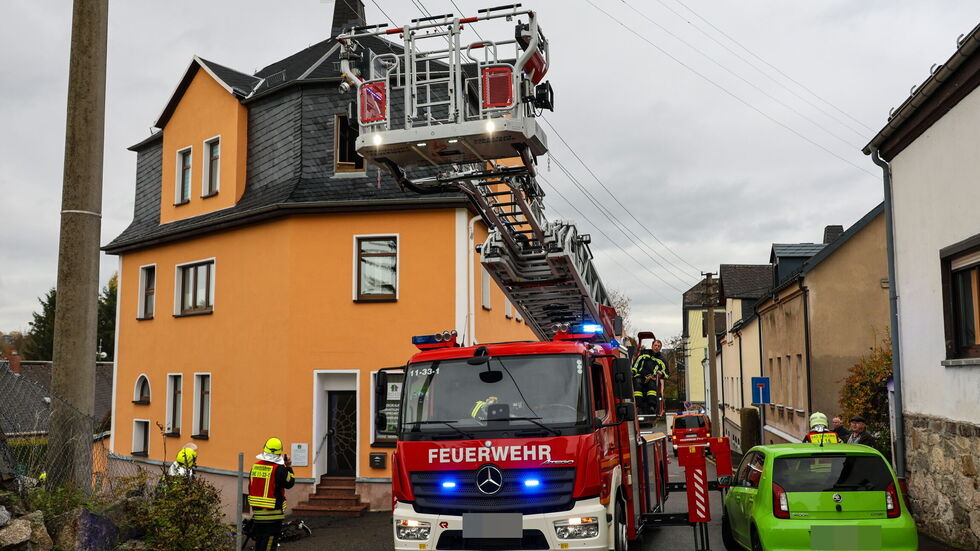 Die Feuerwehr war schnell vor Ort und konnte den Brand löschen.