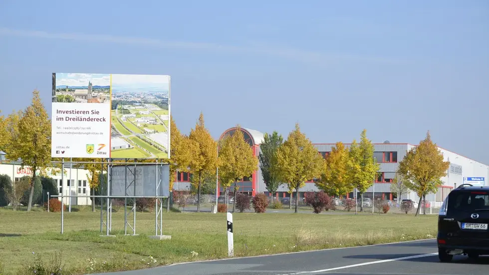 Gewerbegebiet in Zittau Gewerbegebiet in Zittau