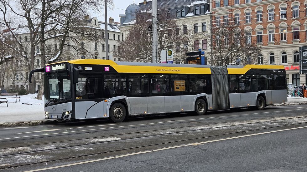 Die Haltestelle Köhlerstraße auf der Dresdner Straße in Leipzig, hier ist der blutige Angriff passiert.