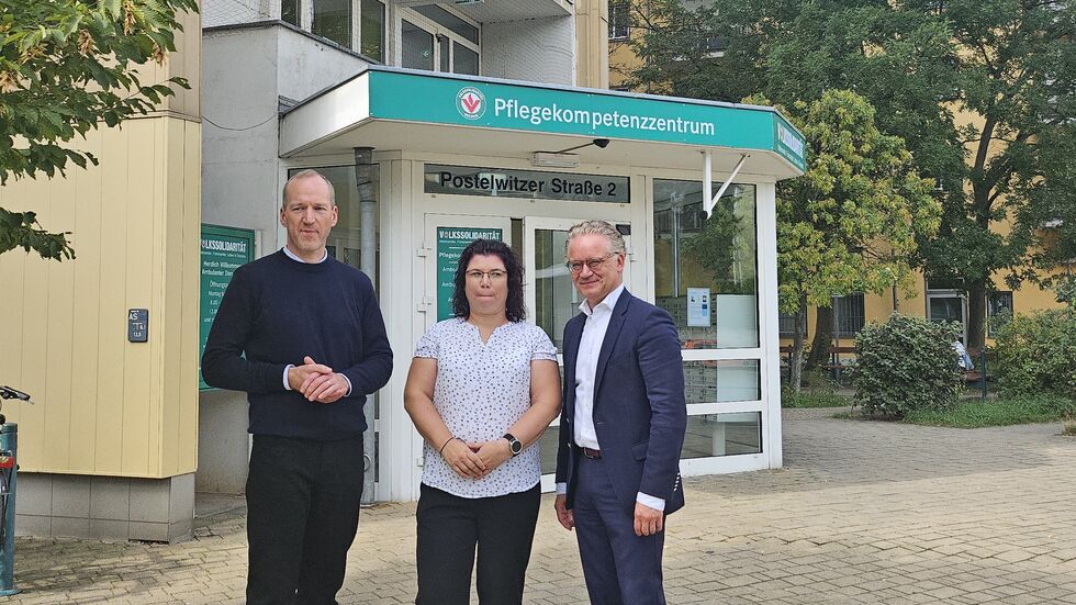 v.l.n.r.: Gregor Wittenburg, Stefanie Szymanski, Christian Seifert 